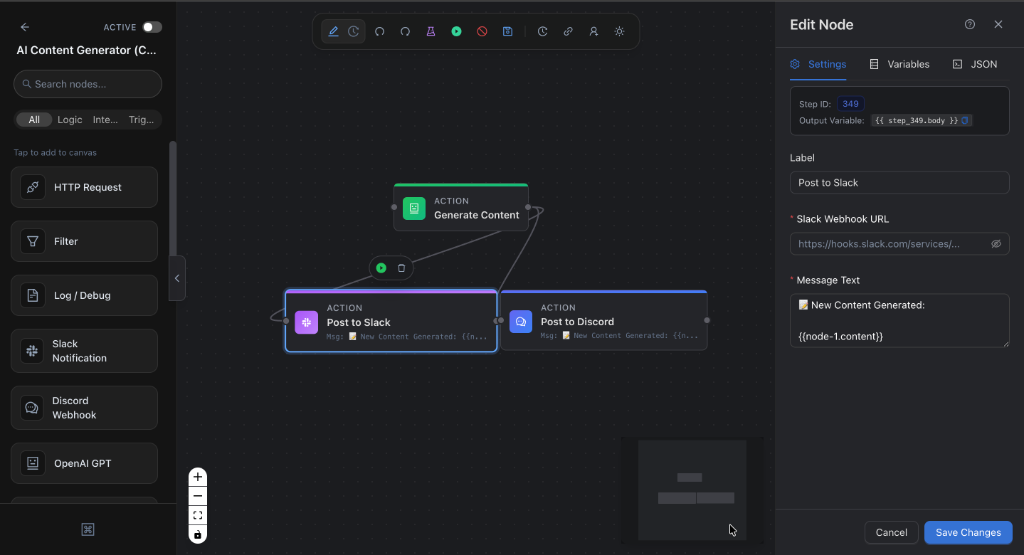 Event Stream Platform Mockup